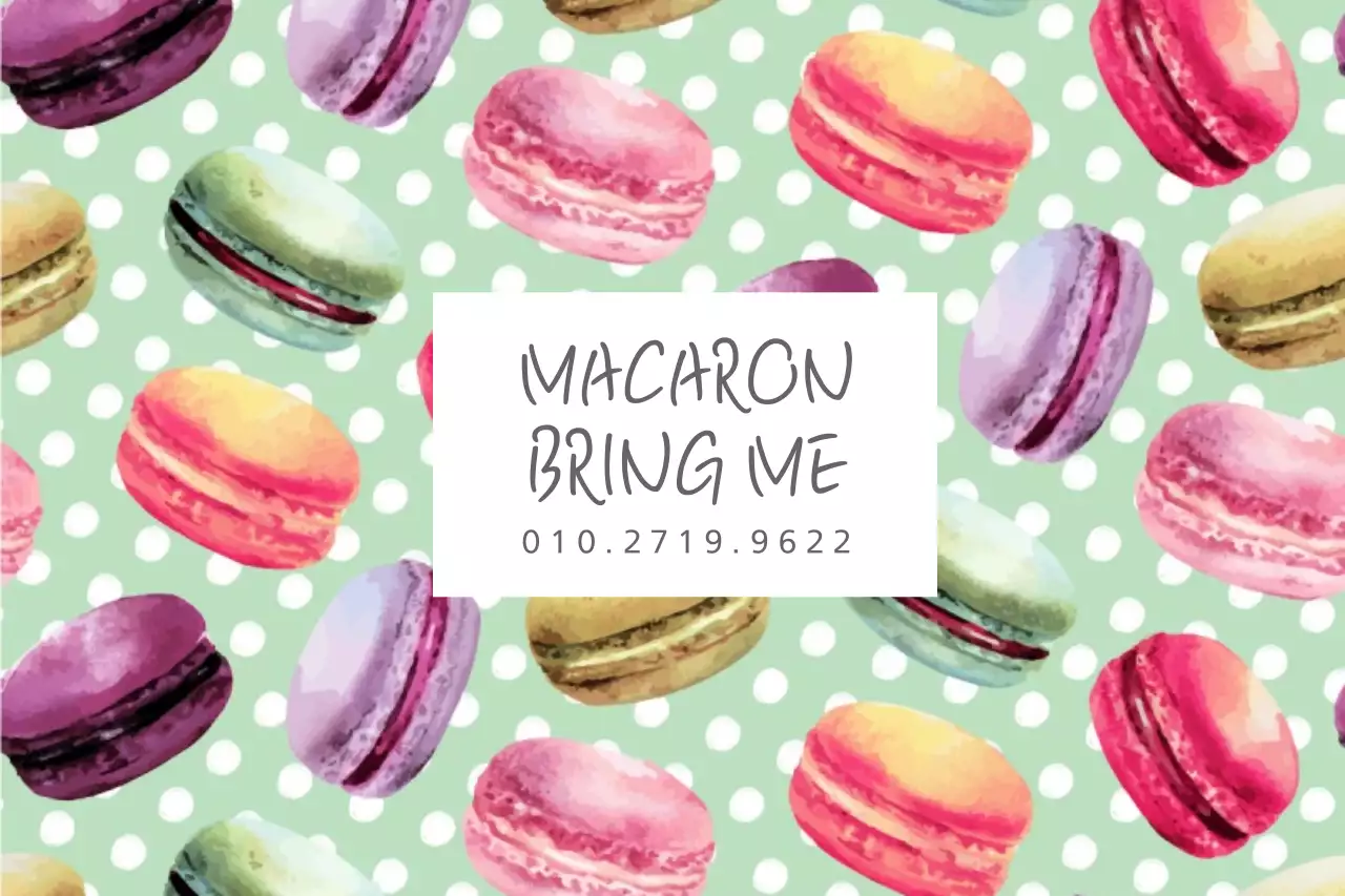 O MACARON TRAZ-ME