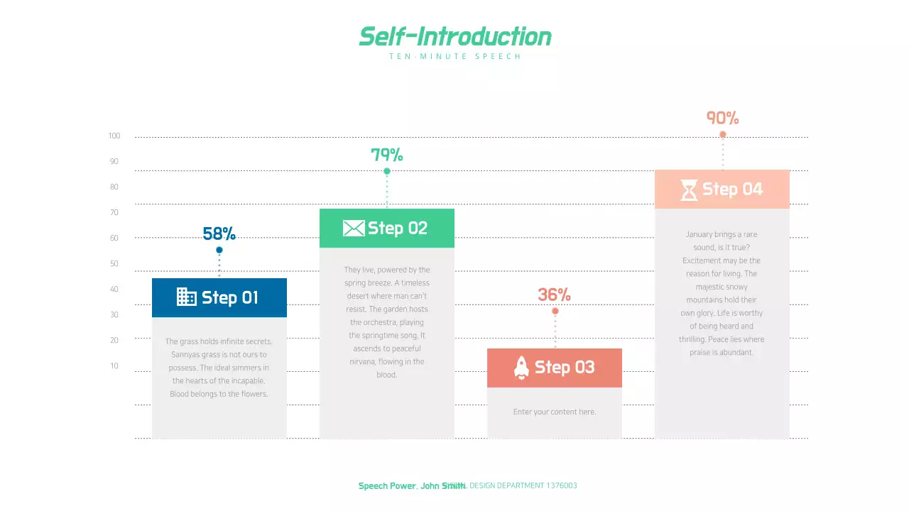 Presentasi Pidato Modern Berwarna-warni