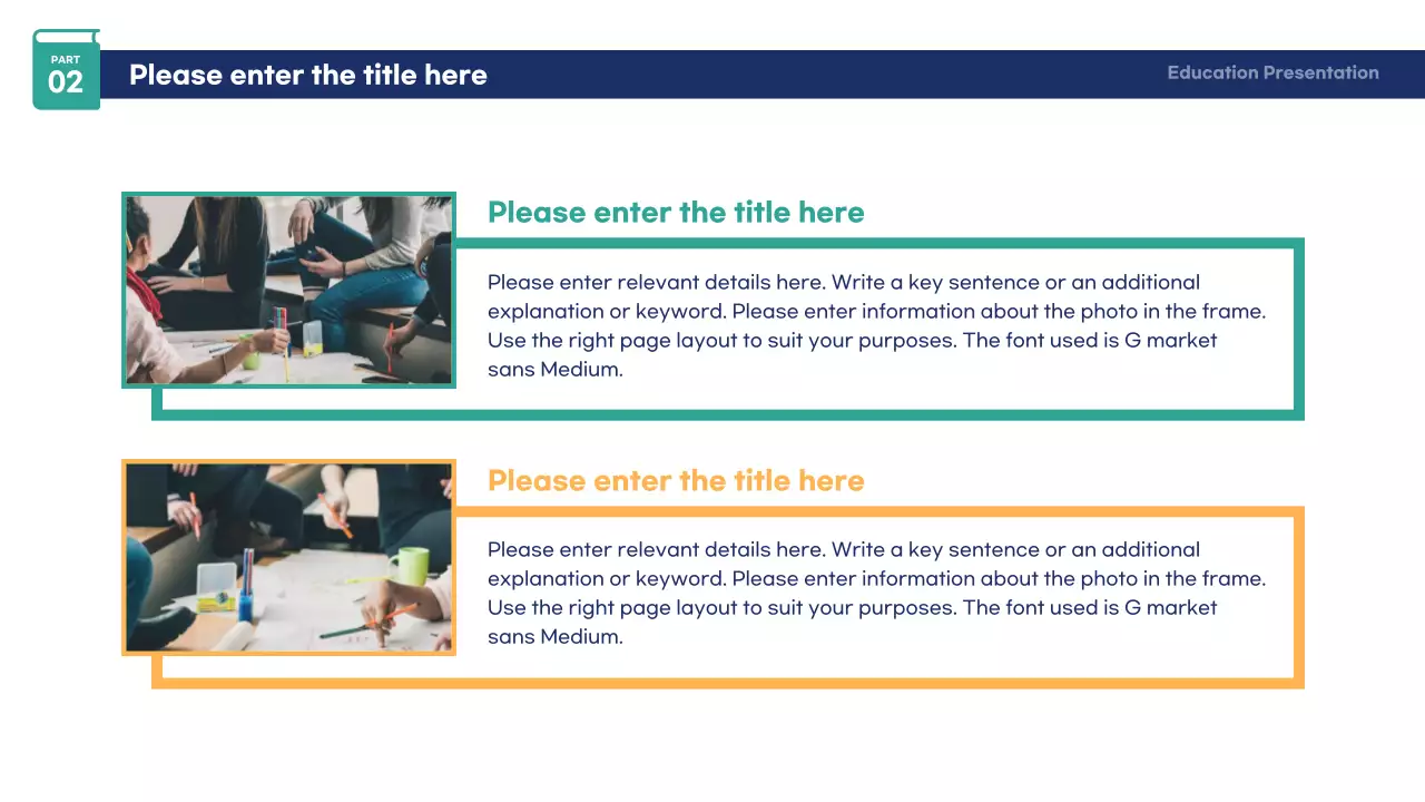 Blue Simple Education Presentation