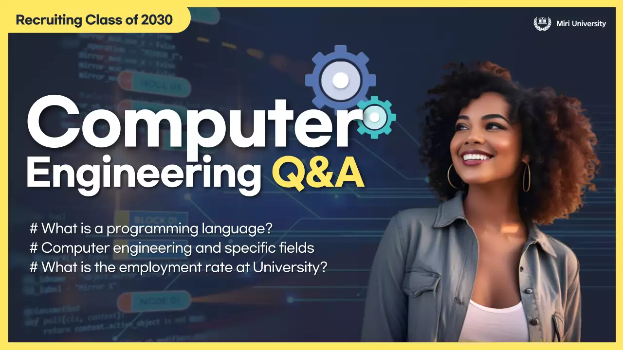 A clean computer science and YouTube thumbnail in navy and yellow.