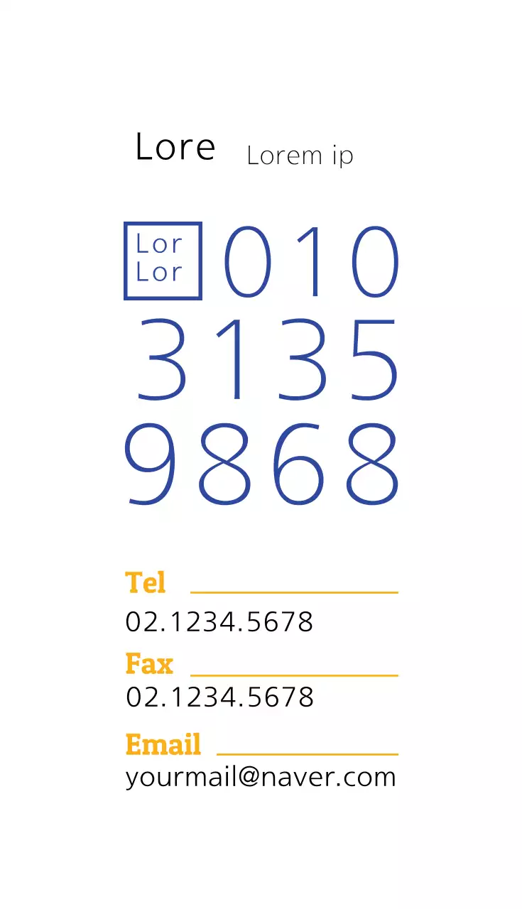 Kartu Nama Bisnis Real Estat Modern Kuning