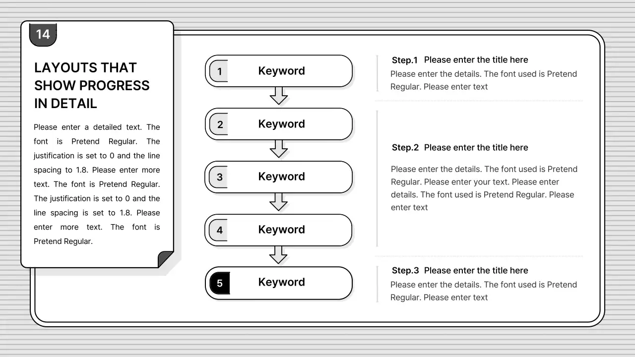Black and white, easy-to-edit, basic business illustration style