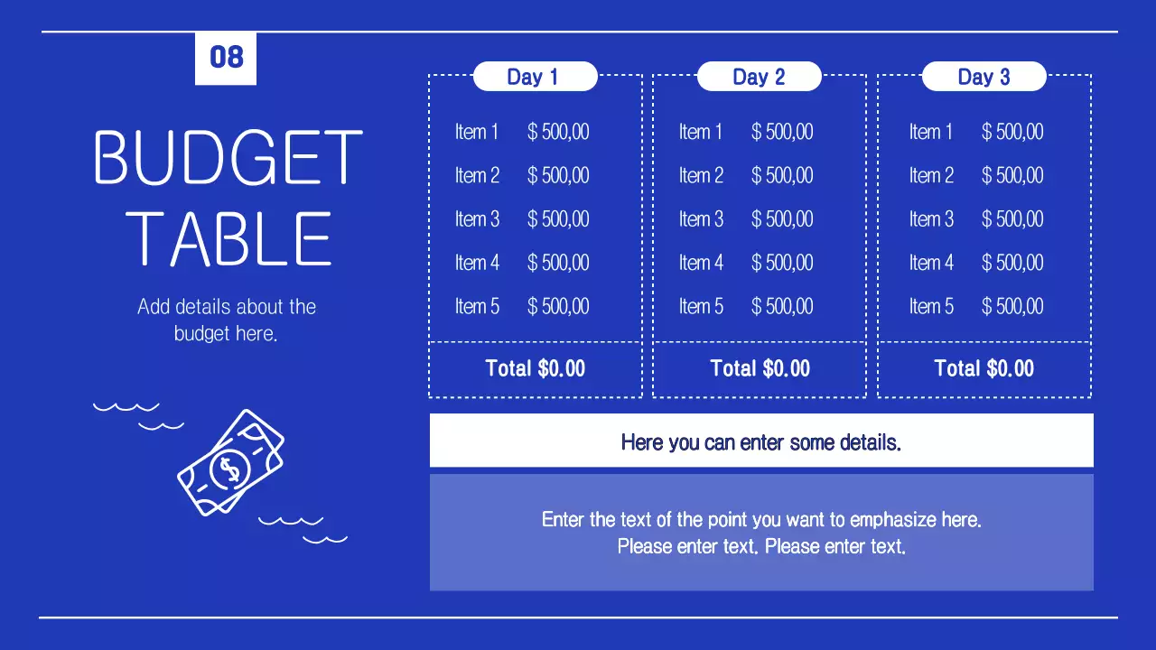 Blue Minimal Mission Announcement Presentation