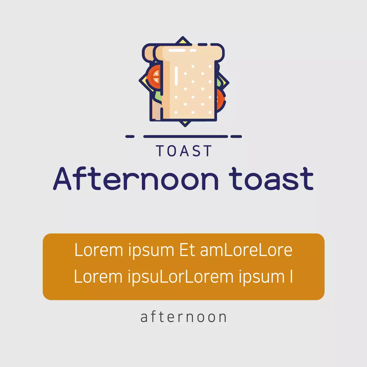 White Minimal Food Menu Banner