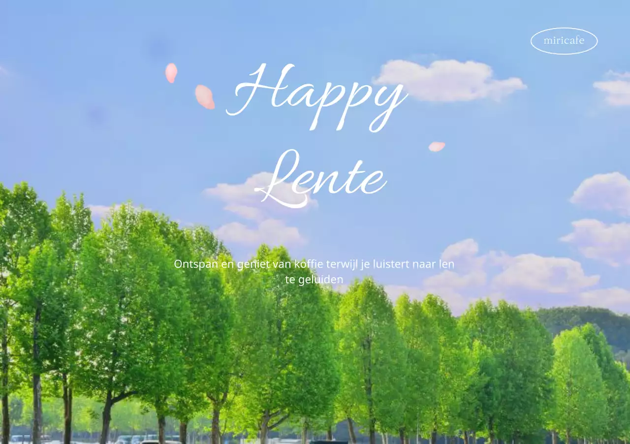 Warm achtergrond concept ontwerp voor lente kalligrafie