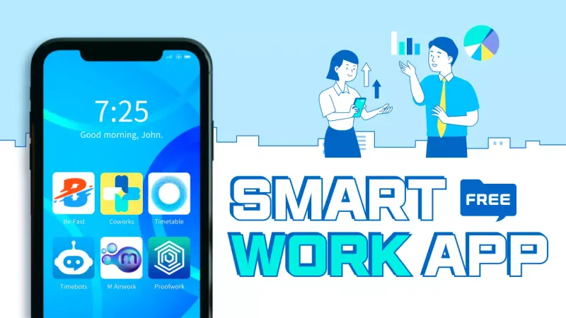 Promoção de trabalho moderno azul YouTube Thumbnail