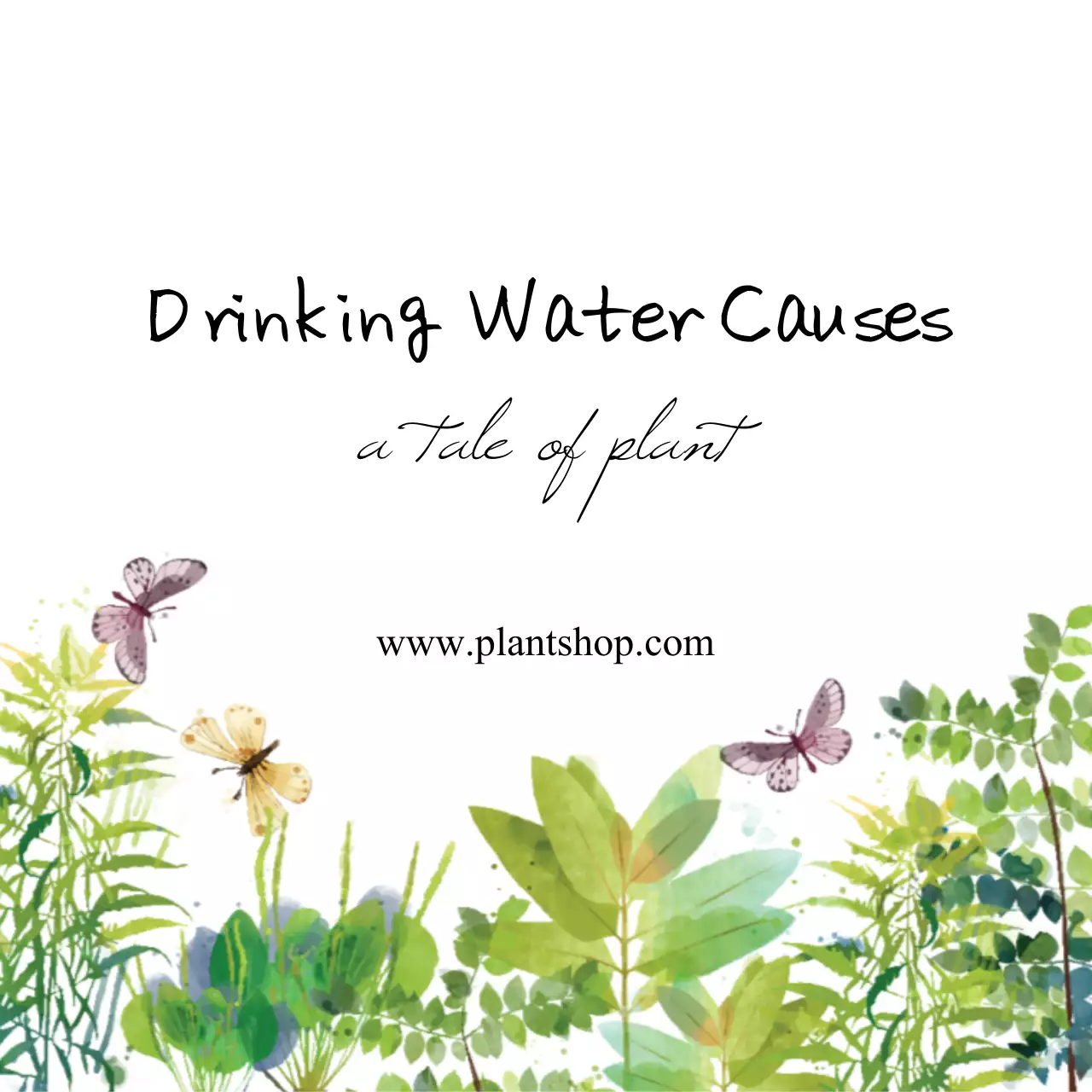 Biểu ngữ quảng cáo cây xanh thực vật