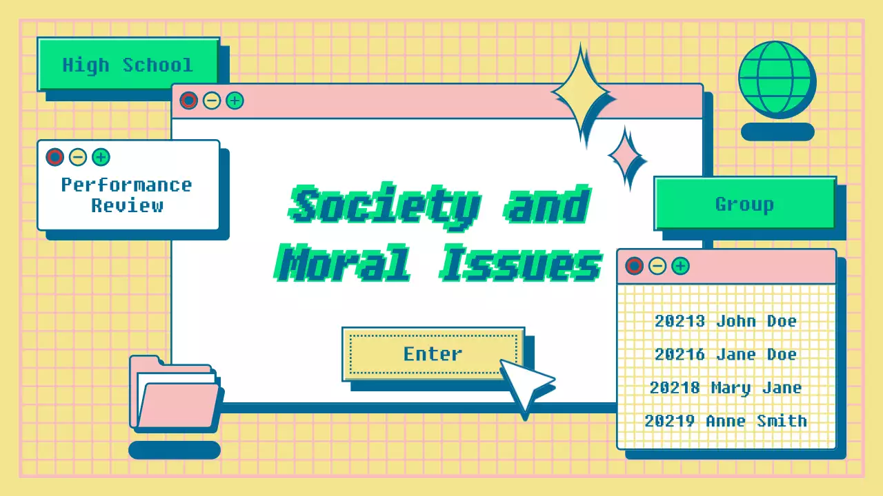 Presentation on the Performance Evaluation of the Yellow and Pink Internet Browser Concepts