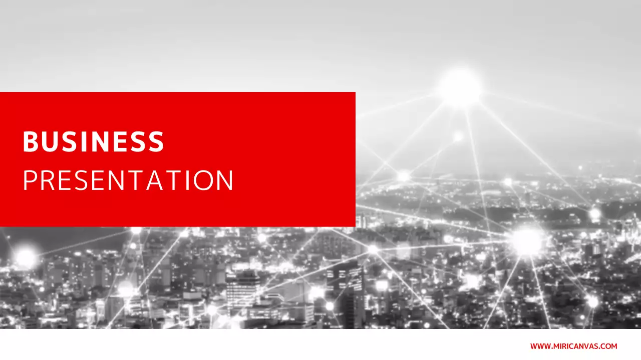 Red Modern Business Presentation