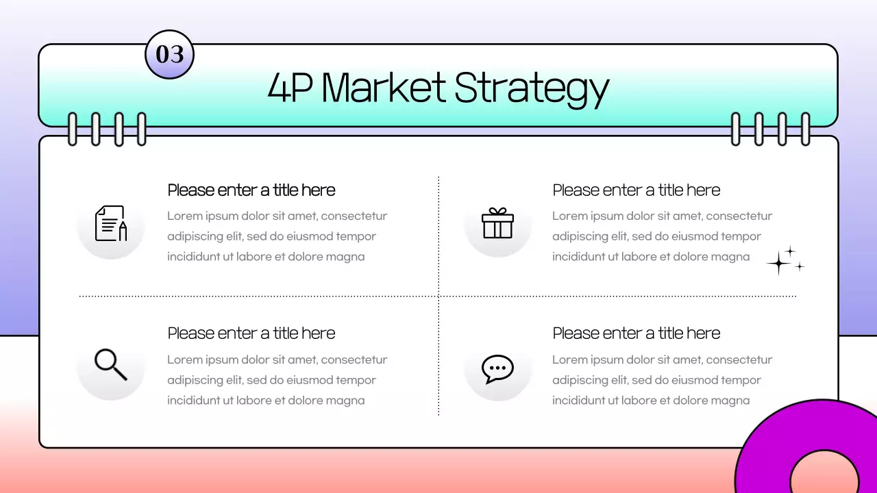 Pastel Tropical Marketing Agenda Presentation
