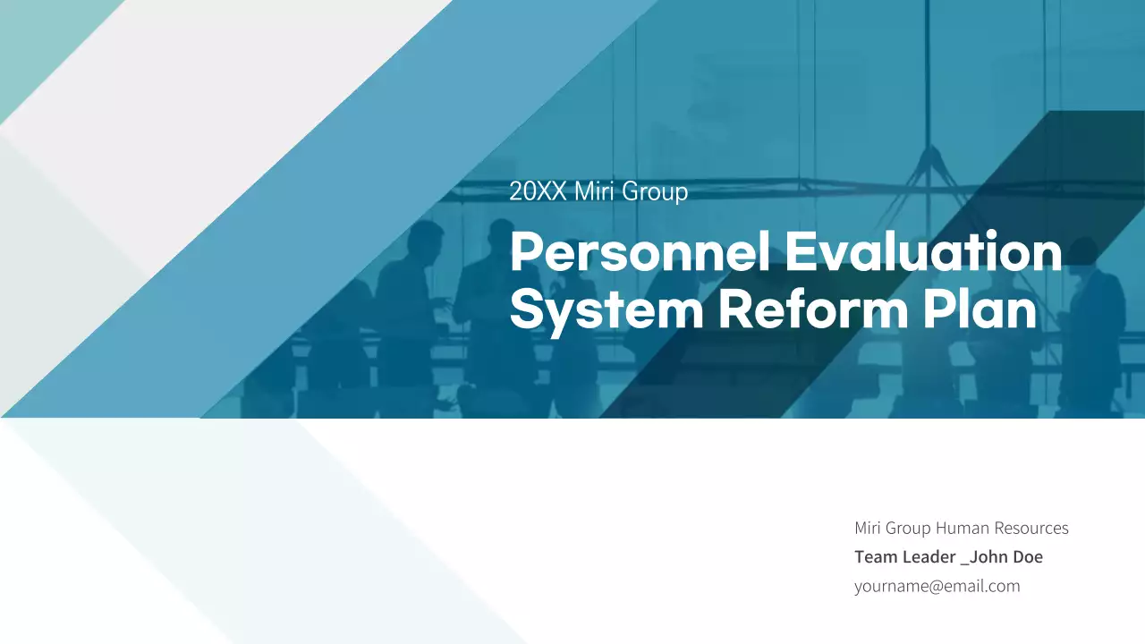 Blue Professional Business Plan Presentation