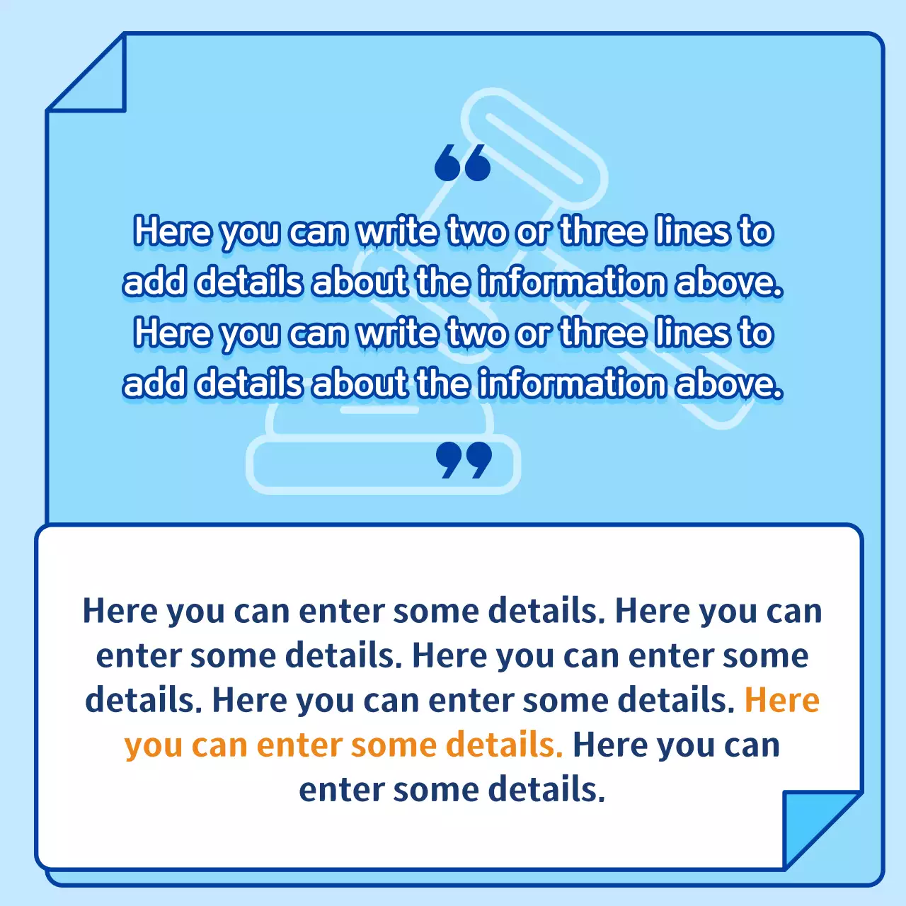 Blue Minimal Constitution Announcement Instagram Carousel