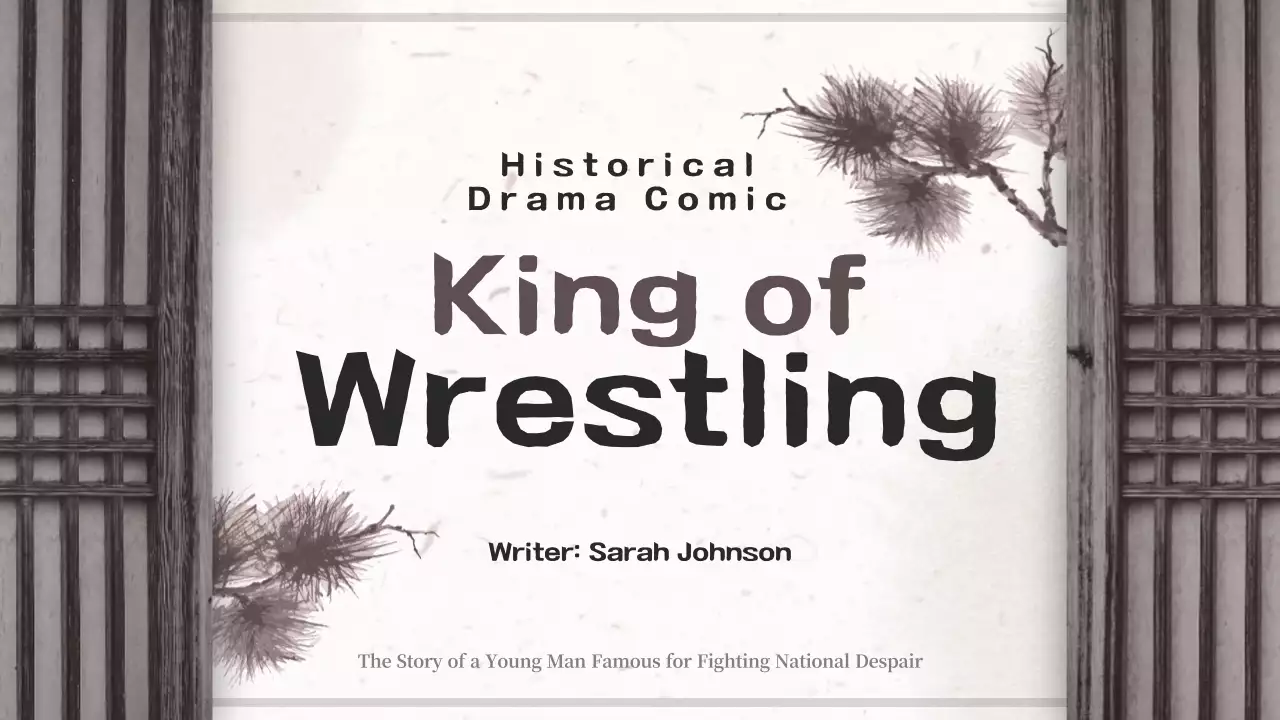 Beige Traditional Comic Presentation