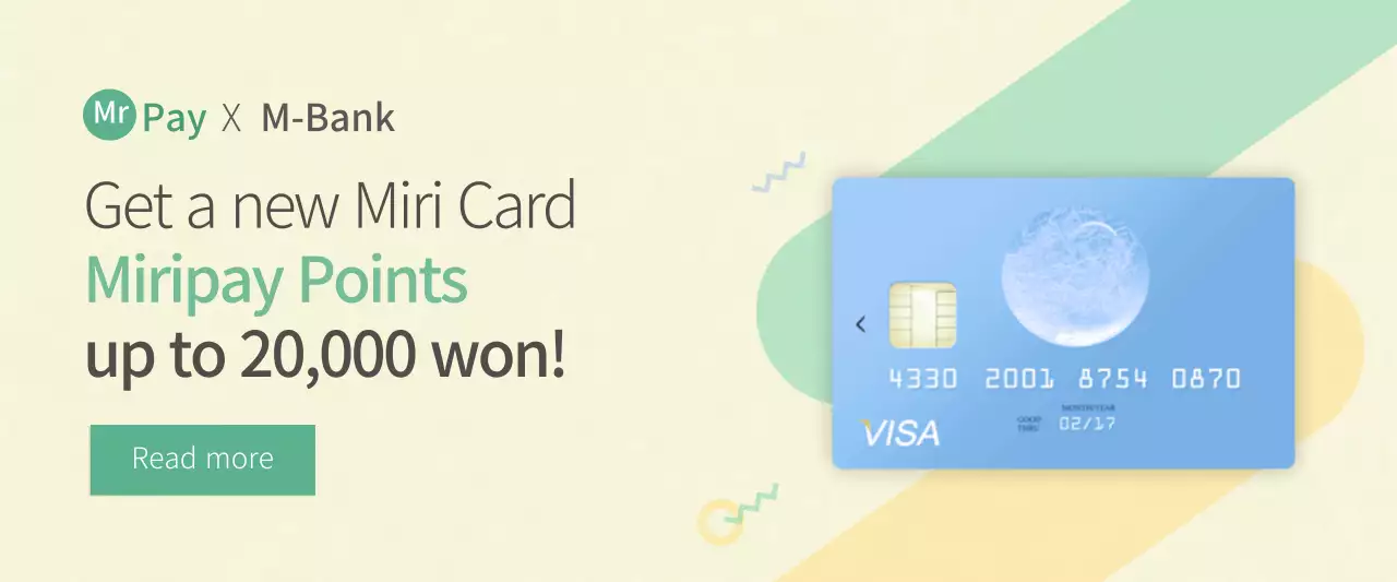 Blue Modern Credit Card Promotion Banner