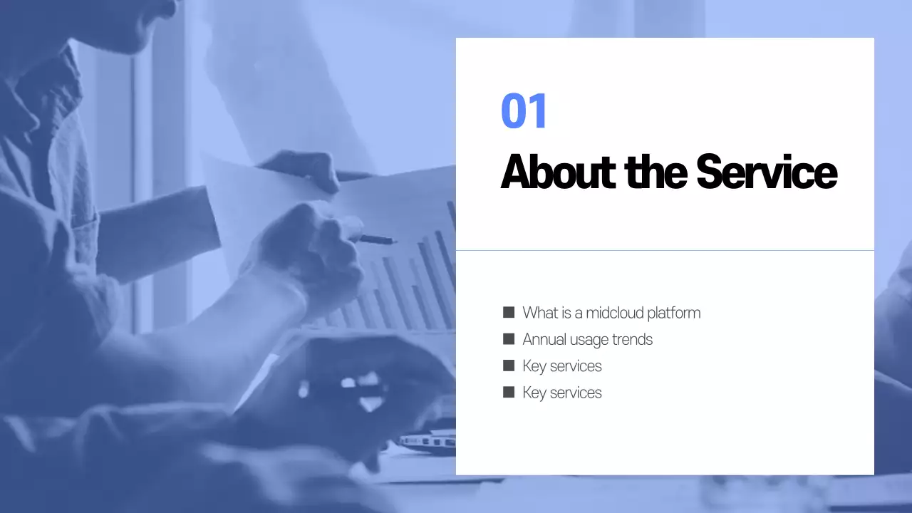 Blue Modern Cloud Information Presentation