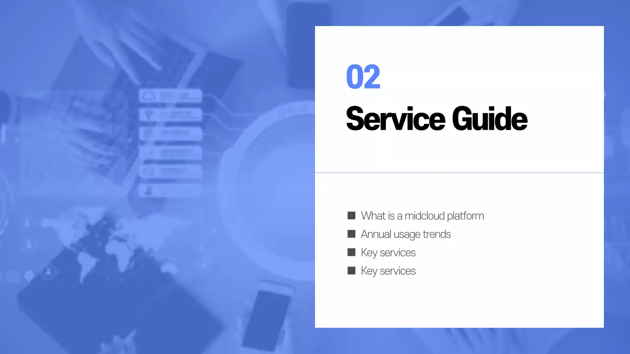 Blue Modern Cloud Information Presentation