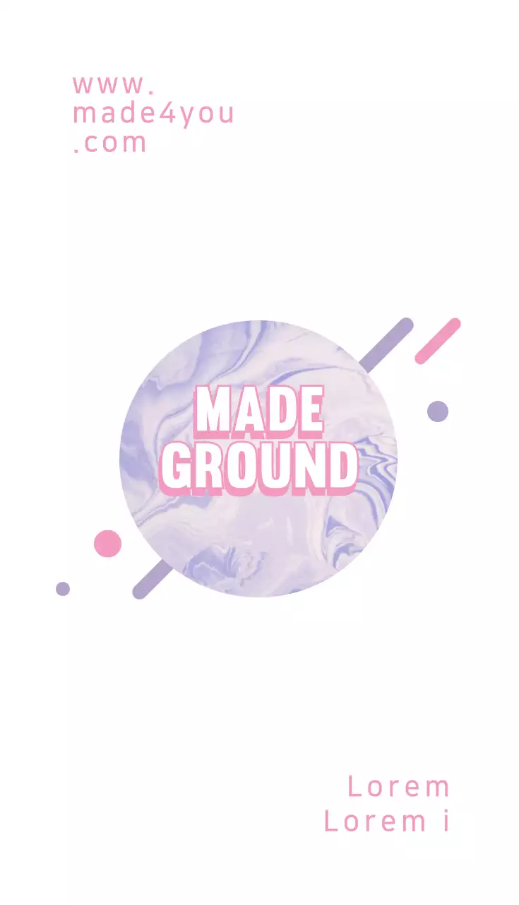 Cartão de Visita Minimalista Rosa