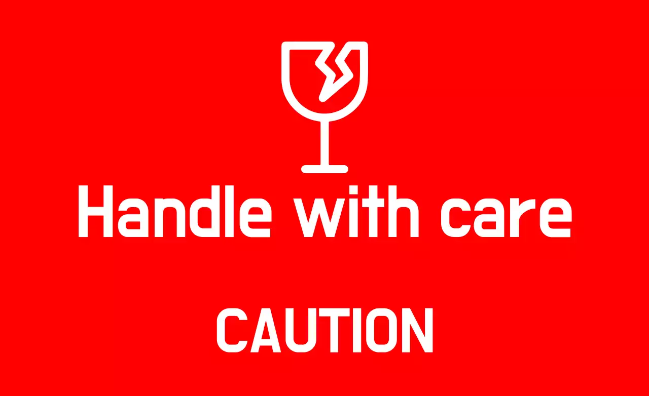 Manusear com cuidado