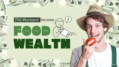 Green Modern Food Promotion YouTube Thumbnail