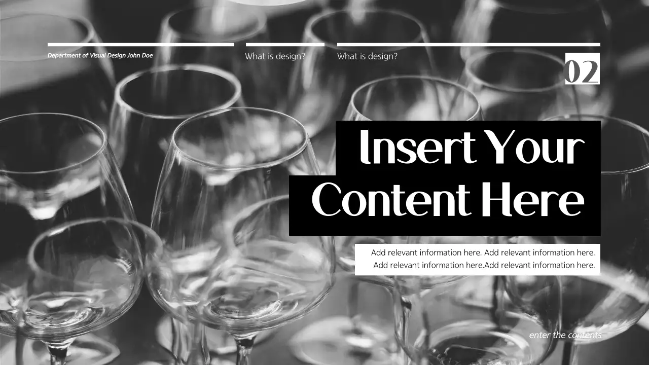 Black Minimalist Design Guide Presentation