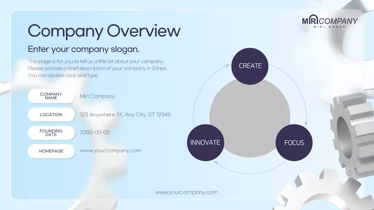 Blue Modern Business Plan Document Presentation