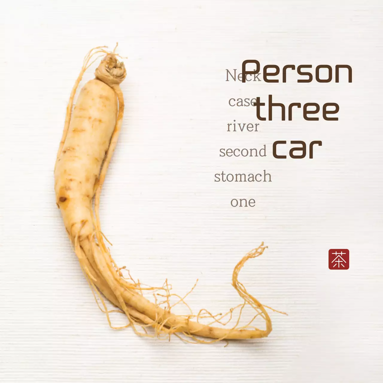 Spanduk Panduan Herbal Minimal Beige