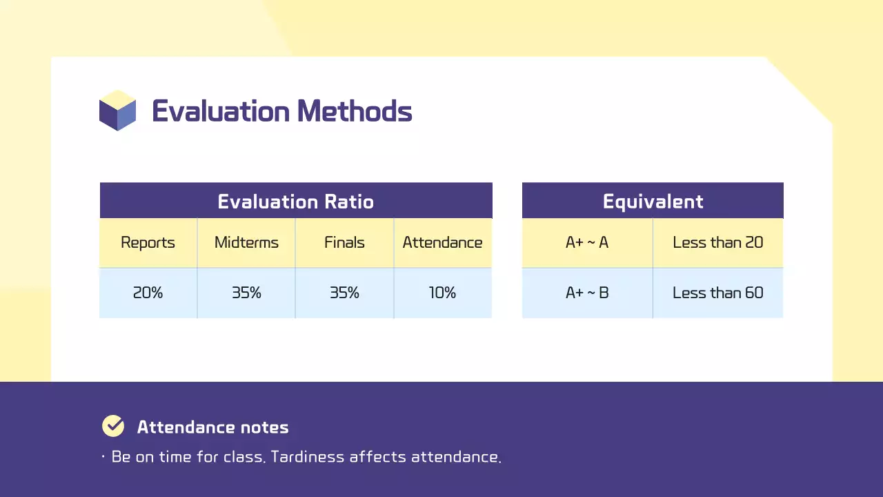 보라색 기하학적 건축 강의 프레젠테이션