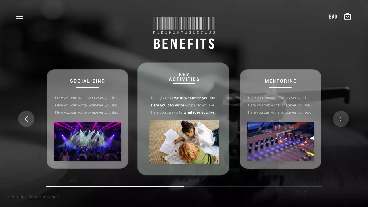 Black and red pop music circles explained