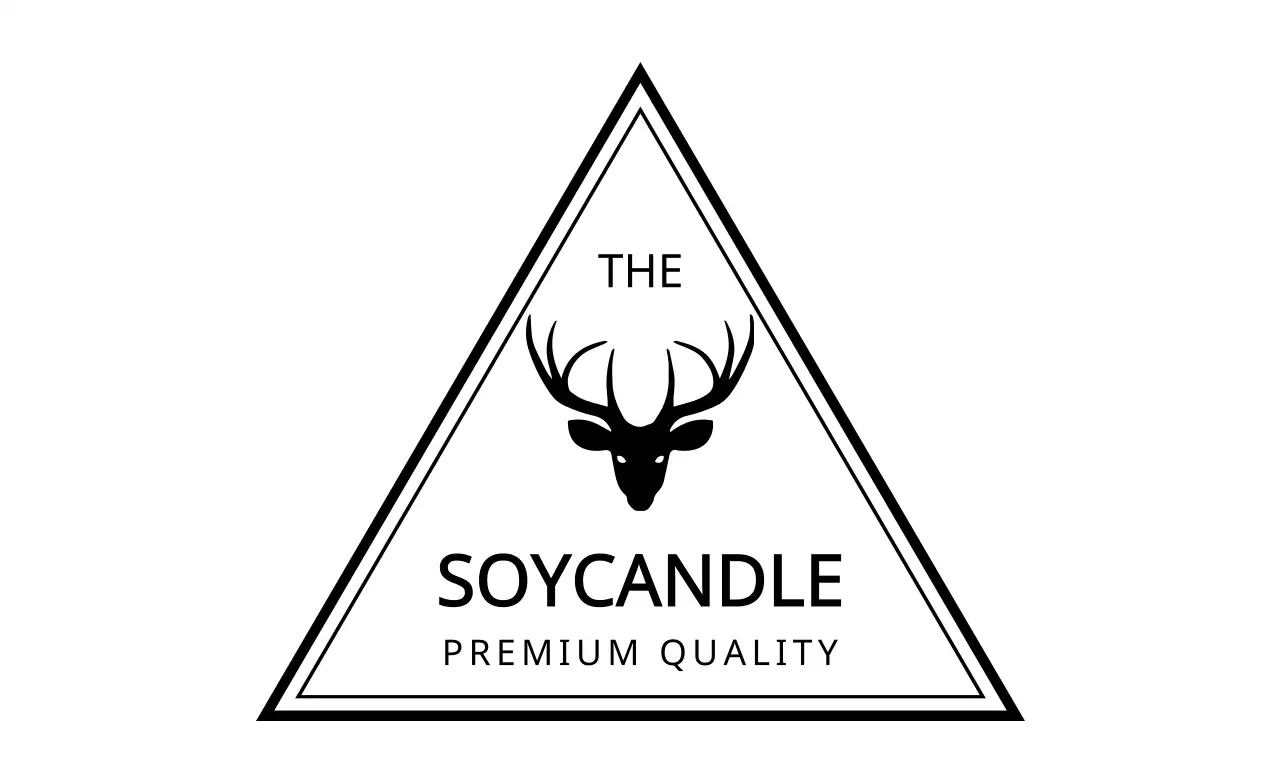 Banner promocional de vela minimalista preta