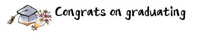 Faixa de felicitações de formatura simples branca