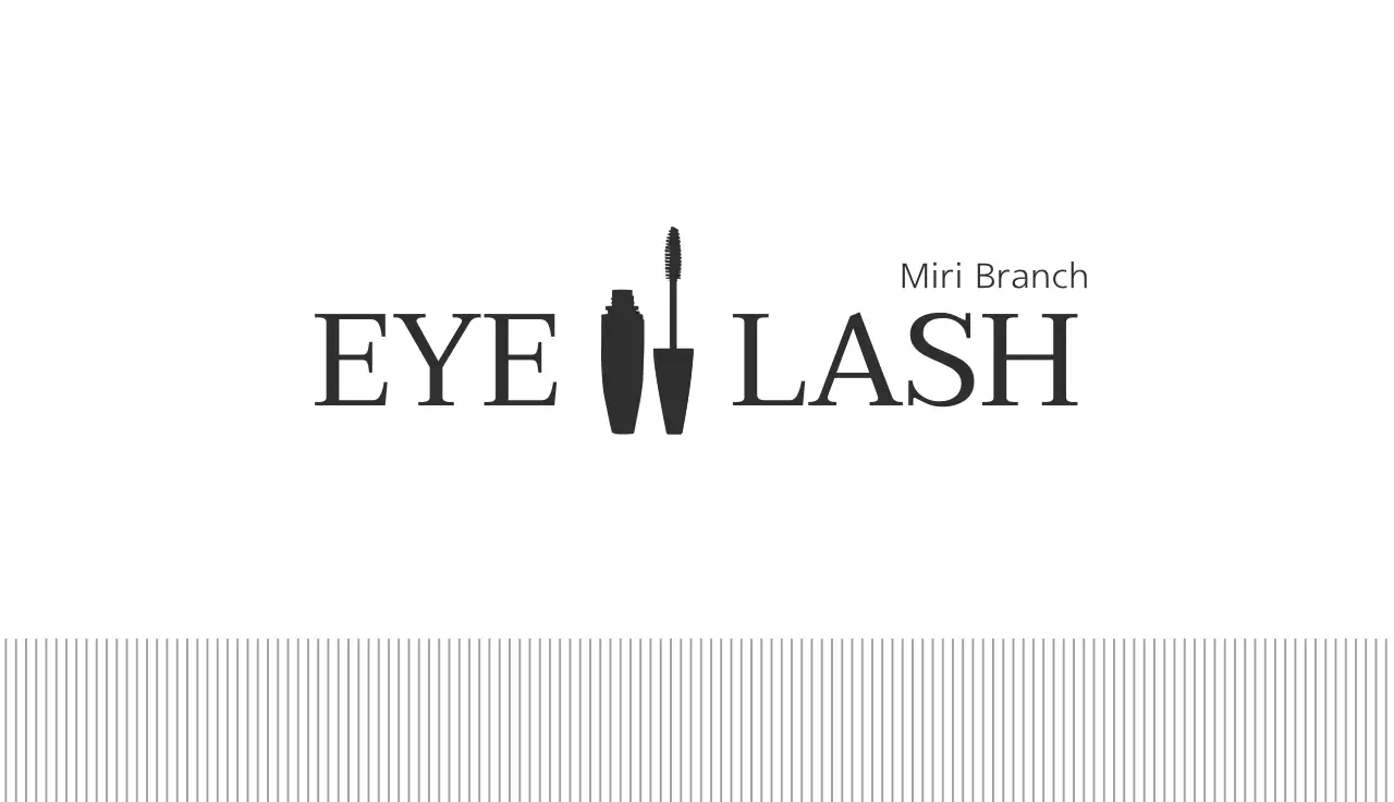 Black Minimal Beauty Promotion Business Card