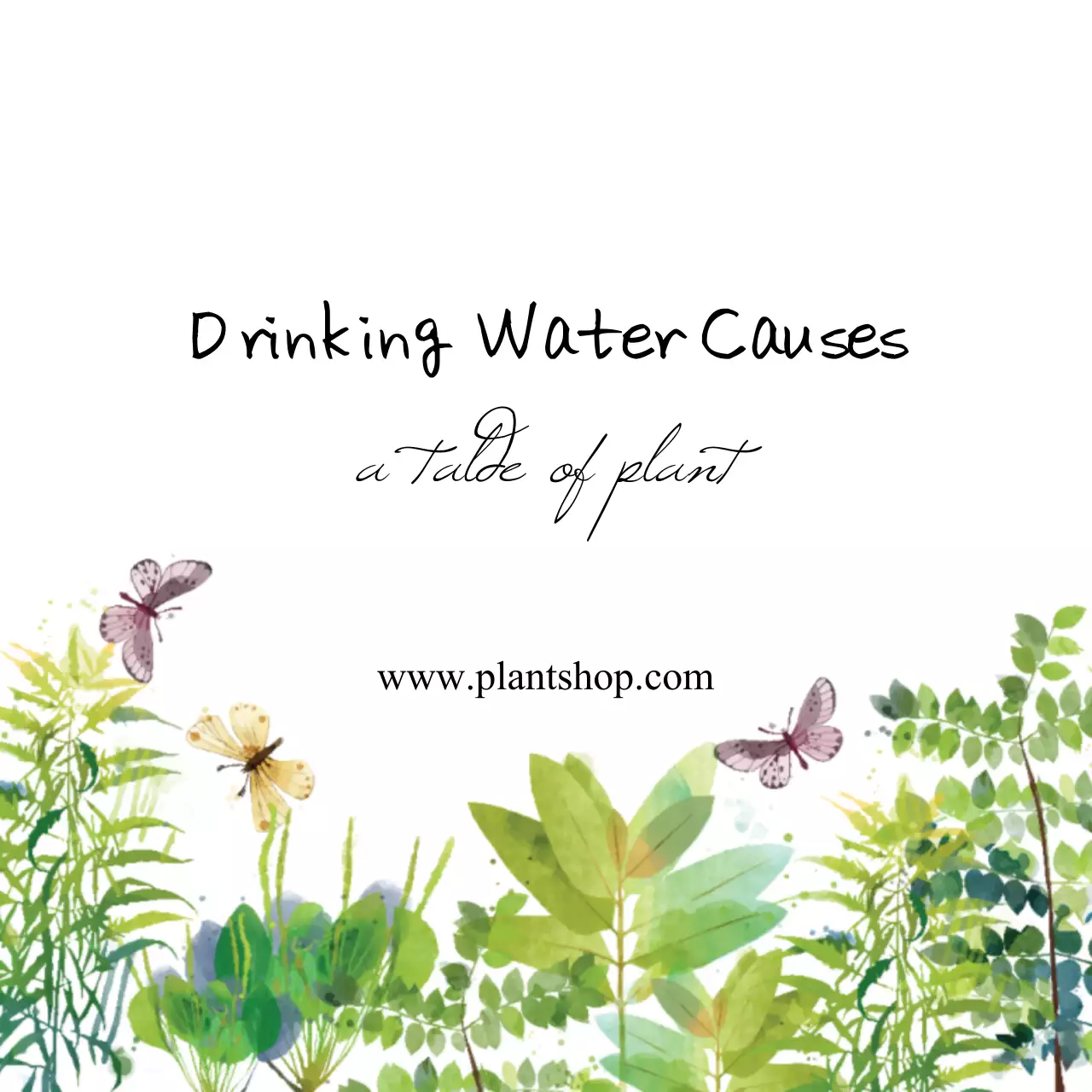 Green Botanical Plant Promotion Banner