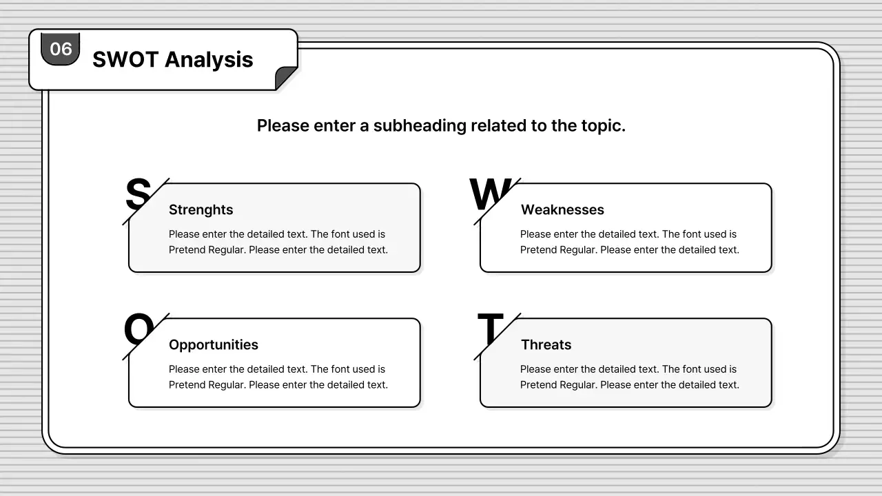 Black and white, easy-to-edit, basic business illustration style
