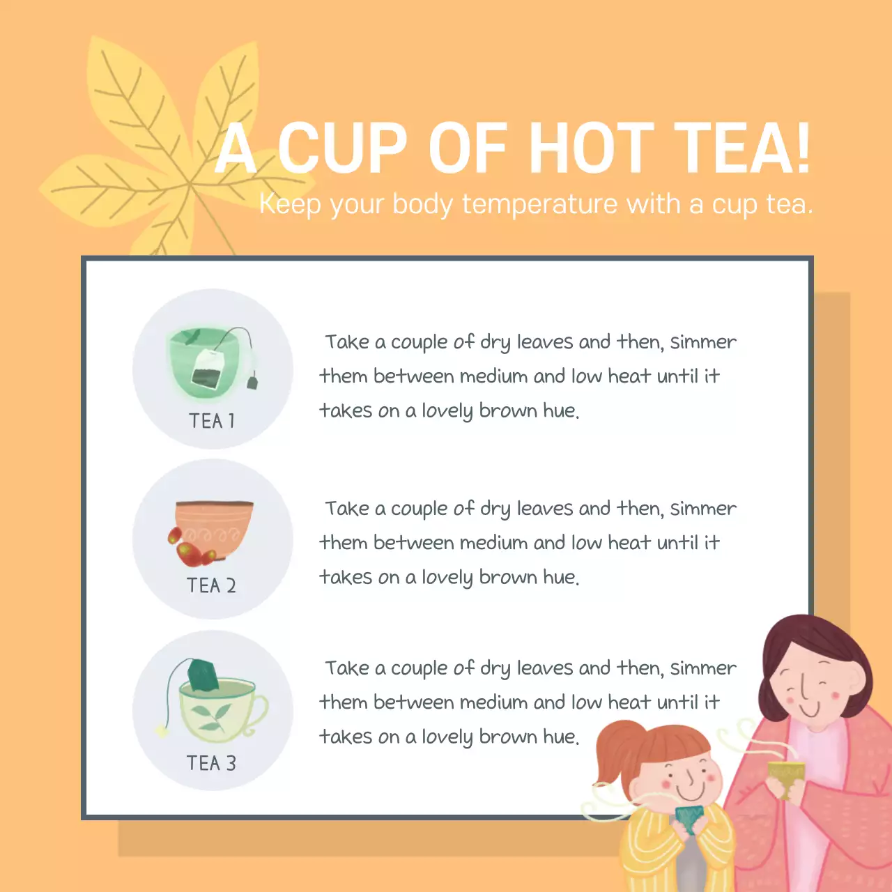 Yellow Simple Health Guideline Instagram Carousel