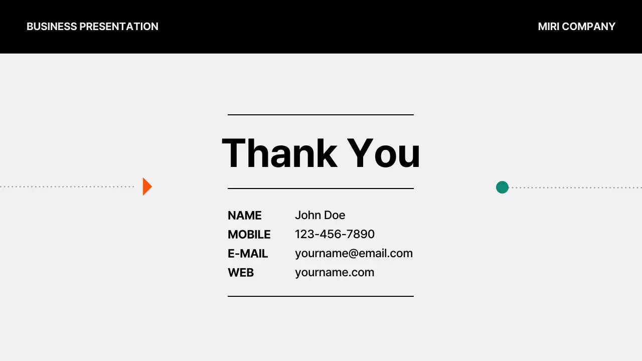 흑백의 모던한 비즈니스 회사소개서