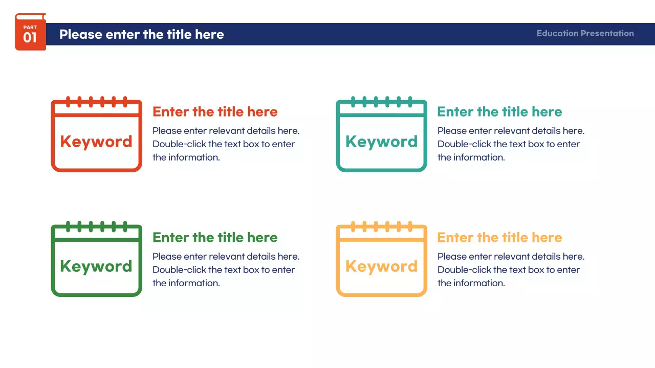 Blue Simple Education Presentation