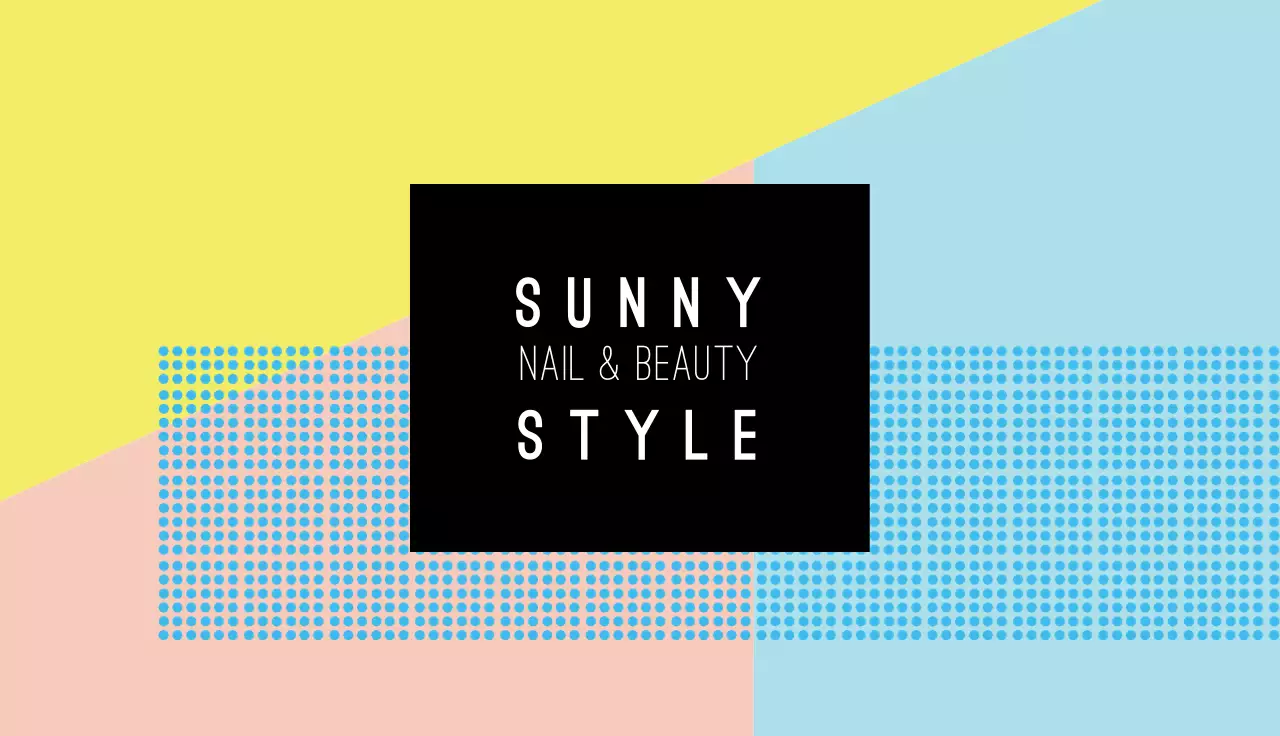 Yellow Modern Beauty Promotion Business Card