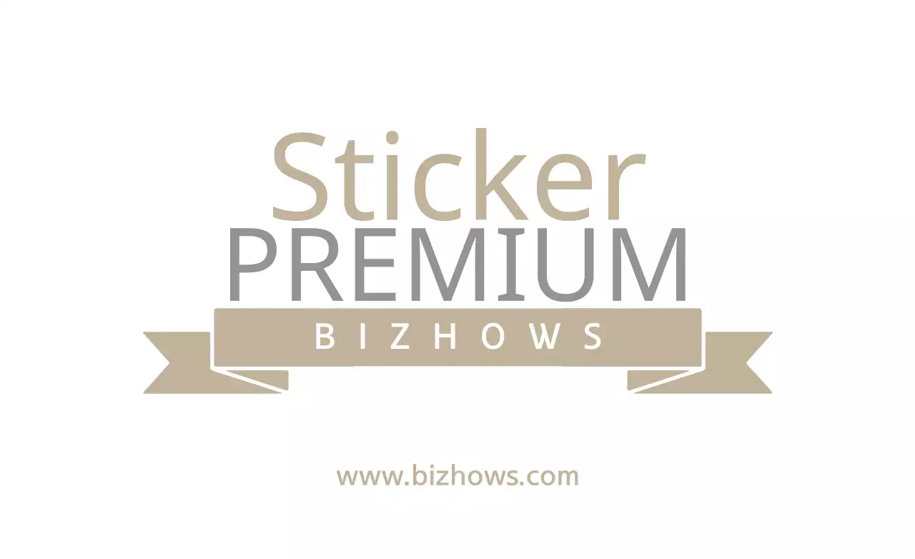 Banner de propaganda de adesivo minimalista bege