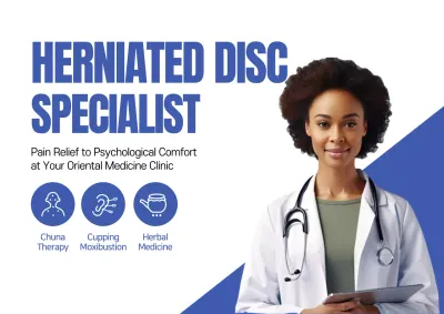 Blue Professional Medical Promotion Poster