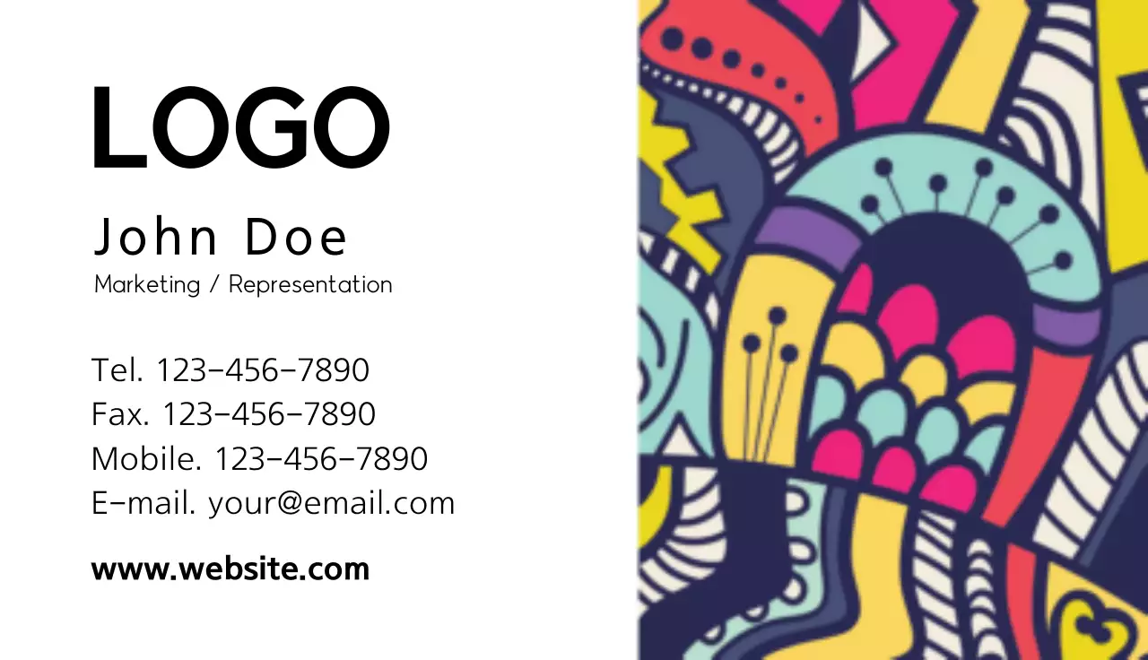 Corporate business cards