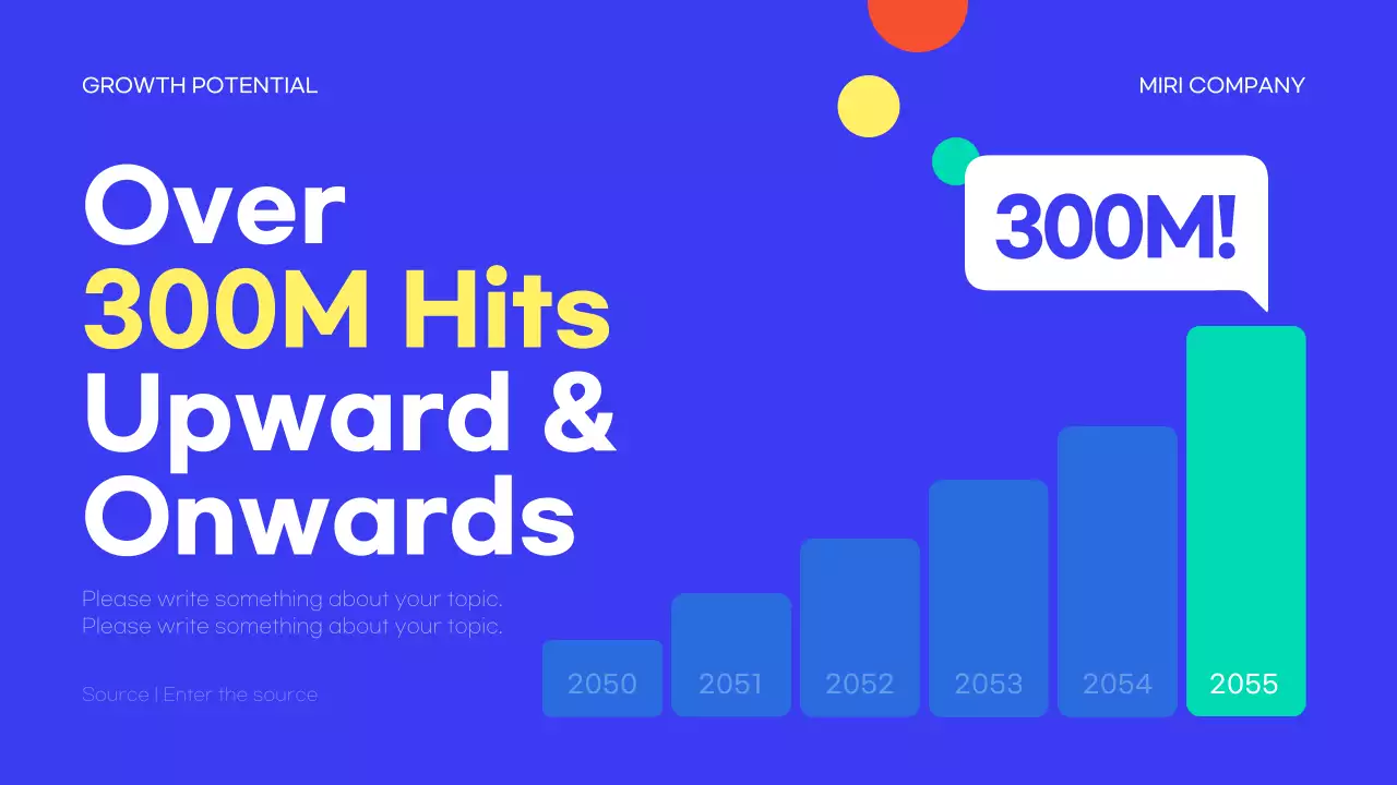 블루 모던 비즈니스 프레젠테이션