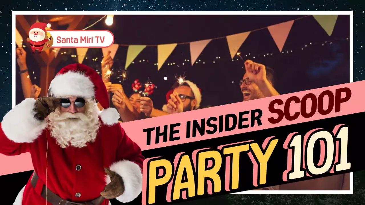 Red Trendy Party Guide YouTube Thumbnail