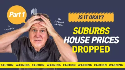 Blue Bold Housing News Announcement YouTube Thumbnail