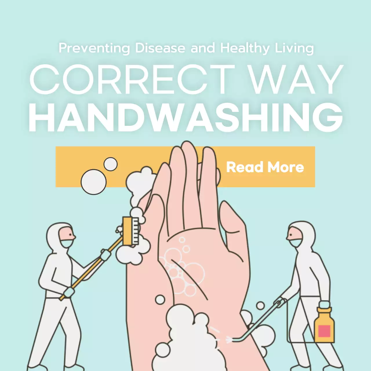 Teal Clean Health Guide Instagram Post