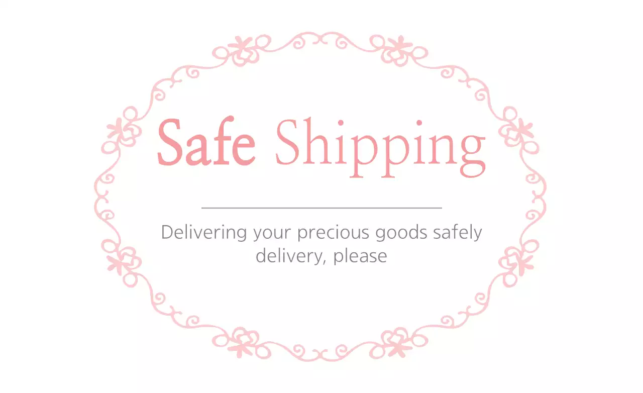 Banner de Aviso de Envio Elegante Rosa