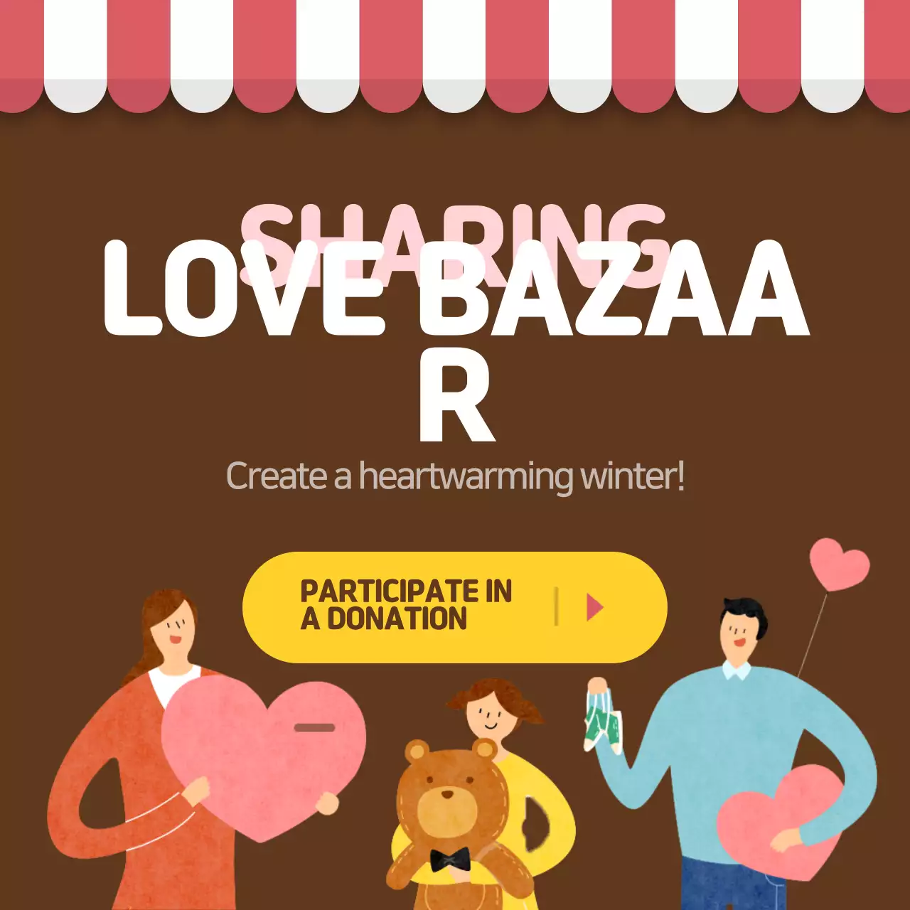 Pink Modern Love Promotion Instagram Post