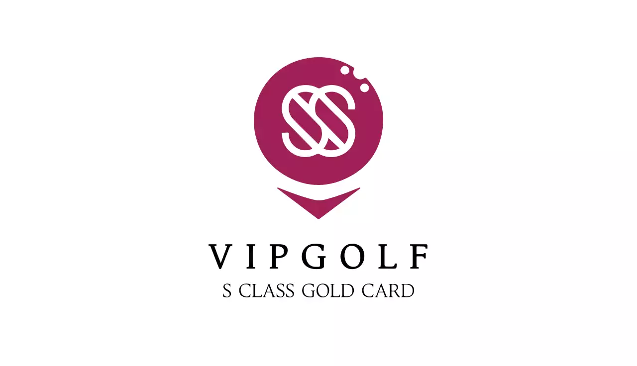 Maroon Elegant Membership Business Card