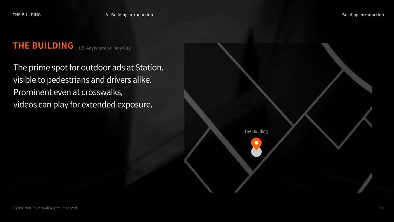 Orange Modern Advertising Guide Presentation
