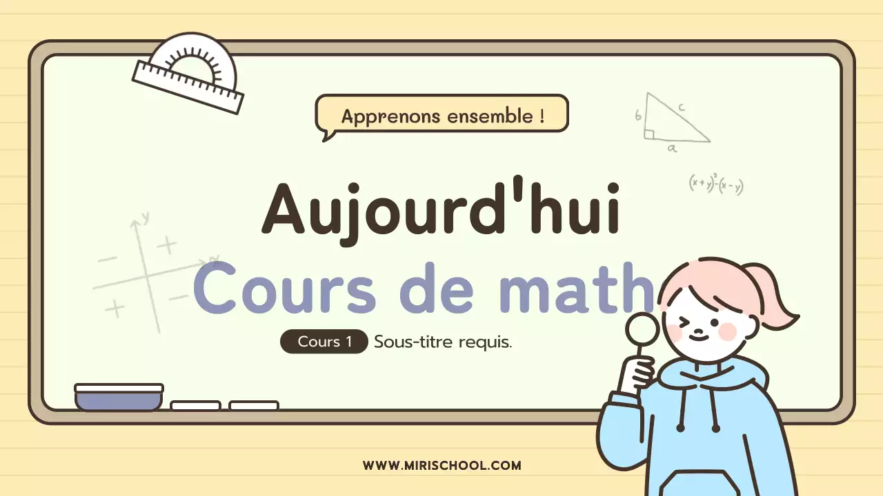 Illustrations mignonnes sur le thème du tableau noir pastel pour l'utilisation en classe