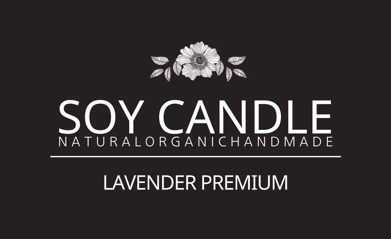 Black Elegant Candle Promotion Banner